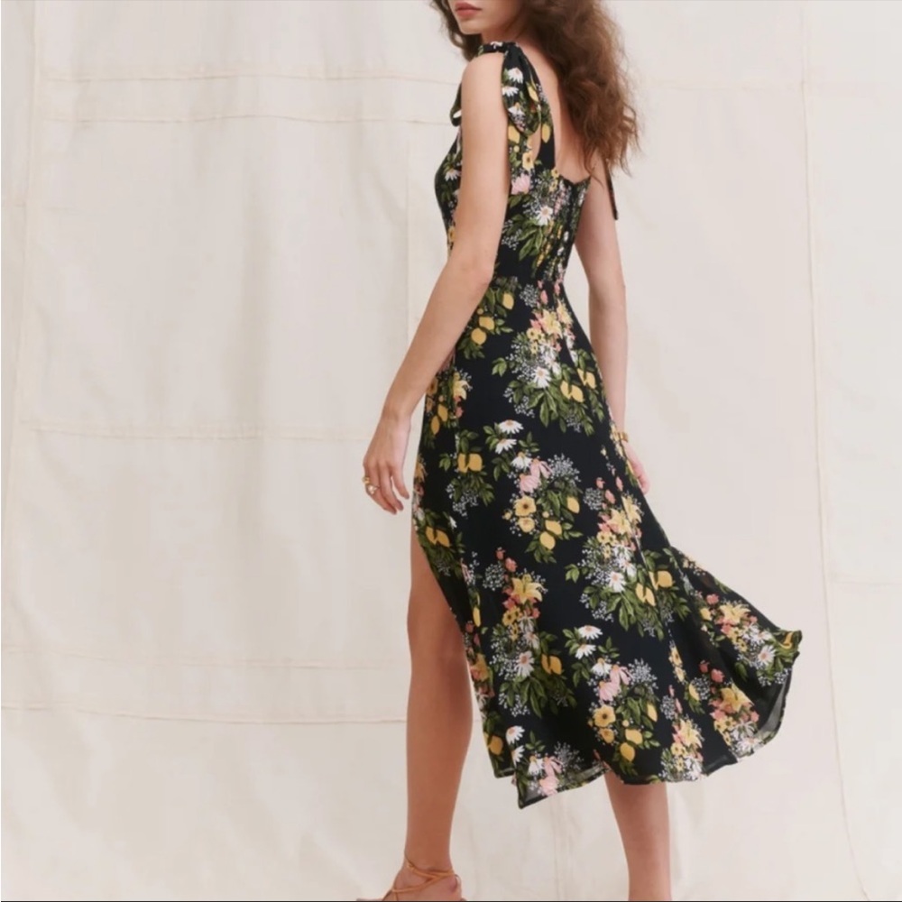 NWT Reformation Twilight Dress Sicilia - Picture 3 of 6